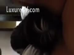 Very awesome dog devouring butt